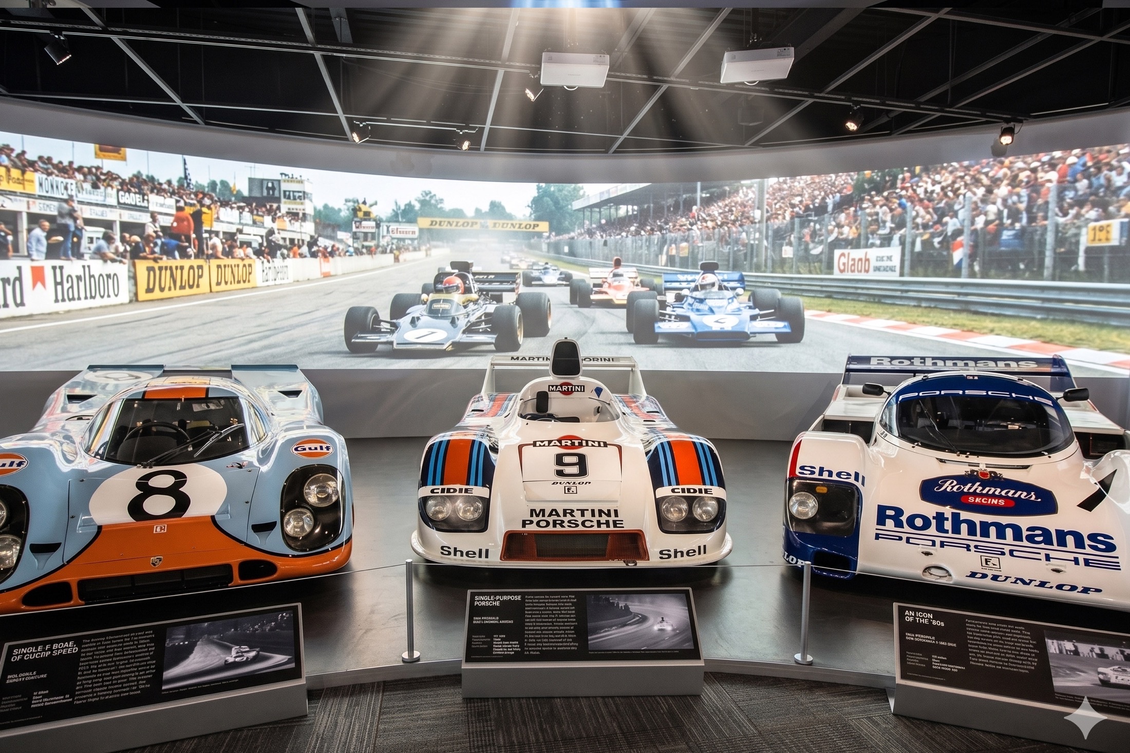 Petersen Automotive Museum platform detail